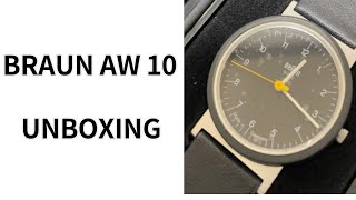 BRAUN AW 10 UNBOXING