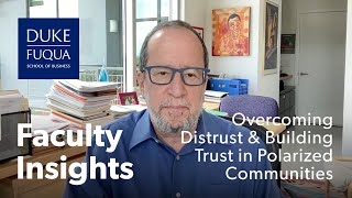 Overcoming Distrust and Building Trust in Polarized Communities