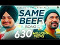 Same Beef Song  BOHEMIA  Ft.  Sidhu Moose Wala  Byg Byrd New Punjabi Songs Punjabi Songs 2022