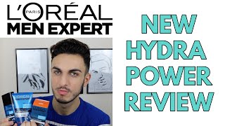 NEW L'ORÉAL MENEXPERT (HYDRA POWER REVIEW)