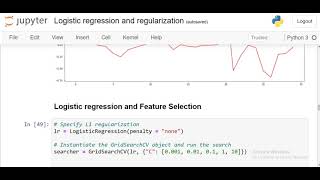 Logistic regression and regularization | Linear Classifiers in Python