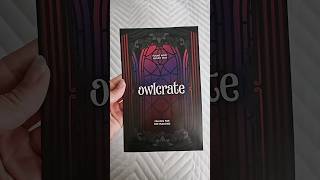 Owlcrate🦉sPoiLeRs|AUGUST 2024 YA FANTASY Book Box  #booktube #owlcrate #unboxing #shorts