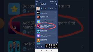 Add $X To Your Telegram first name or last name X Empire | X Empire Task Add $X to your telegram