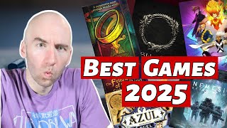 The (Totally Not Way Too Early) 10 Best Board Games of 2025!!