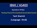 IBMi (AS400) - Reading Physical File using Reade in  #RPGLE #AS400 #IBMi