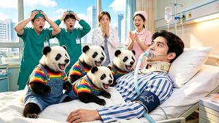 Top doctors gave up on the CEO—Until 4 lost little angels slept beside him, he miraculously woke!
