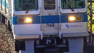 小田急1000型ワイドドア　団体列車