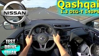 2020 Nissan Qashqai 1.3 DIG-T 140 PS TOP SPEED AUTOBAHN DRIVE POV