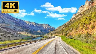 Wyoming's MOST BREATHTAKING Scenic drive - Wind River Canyon Scenic Byway in 4K