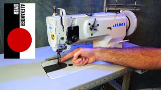This is the Industrial Sewing Machine You Want and Why. Juki 1541 Triple Feed Wa