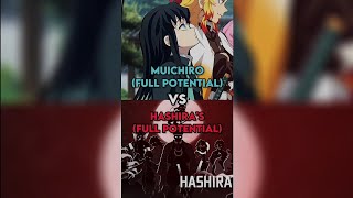 FP Muichiro vs  All Hashira