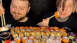 Мукбанг Роллы 🍣 Долгожданный Разговорный Мукбанг