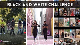 Black and White Challenge Tutorial | Diljit Dosanjh | Bhangralicious #blackandwhitechallenge #viral