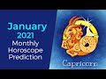 January 2021 Capricorn Monthly Horoscope Prediction | Capricorn Moon Sign Predictions