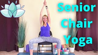 Chair Yoga for Seniors - Yoga for Seniors - Chair Yoga - Senior Yoga
