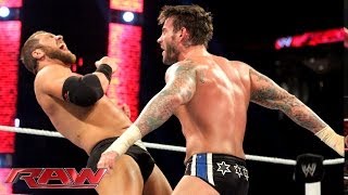 CM Punk vs. Curtis Axel - Beat the Clock Match: Raw, Oct. 14, 2013
