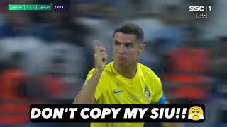 Cristiano Ronaldo Revenge Goal after Opponent do SIU Celebration!!😤🇵🇹⚽