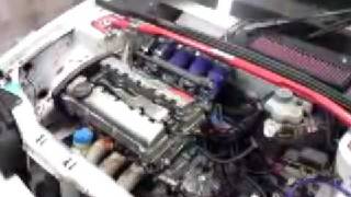 S1 106 Rallye throttle bodied new engine 1st start