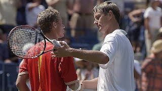Lleyton Hewitt vs Yevgeny Kafelnikov 2001 US Open SF Highlights
