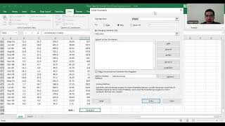 Excel Tutorial; Multiple Non Linear Regression