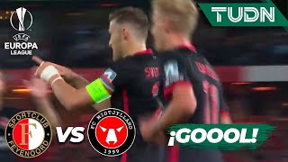 ¡Cadena de goles! Midtjylland empata | Feyenoord 2-2 Midtjylland | UEFA Europa League 22/23-J4 | TUD