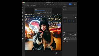 Photoshopの生成AIで玉ボケを作成して写真を幻想的な雰囲気に