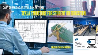 Download dan Install Tekla Struktur 2022 For Student | #2 Tekla Struktur