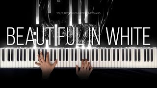 Shane Filan - Beautiful In White | Piano Cover with Strings (with Lyrics & PIANO SHEET)