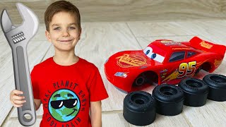 Mark and Stories for Kids About Lightning McQueen and Cars