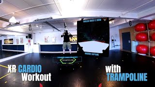 Fitness Trampoline Workout in VR with Energy Protector - XR Cardio | Meta Quest 2