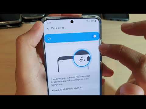 Galaxy S20 / Ultra / Plus: Cómo habilitar / deshabilitar el ahorro de datos