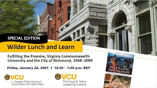 Fulfilling the Promise, Virginia Commonwealth University and the City of Richmond, 1968–2009