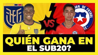Predicción Ecuador vs Chile | Sudamericano Sub20 Colombia 2023 🇪🇨🏆
