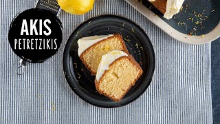 Cream Cheese Pound Cake with Frosting | Akis Petretzikis