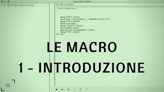 Introduzione alle macro - Excel Facile