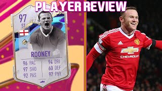 AHH!! 🏴󠁧󠁢󠁥󠁮󠁧󠁿 97 COVER STAR ICON ROONEY PLAYER REVIEW! FIFA 23 ULTIMATE TEAM