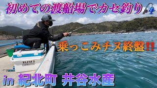 ♯47 紀伊長島 海野の井谷水産カセで乗っ込みチヌを狙う‪🎣‬