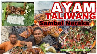 Mukbang Ayam taliwang sambel beberuk khas lombok nampol skali 💯‼️