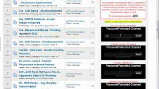 How to monitor our online Police Scanners, and help post crime updates