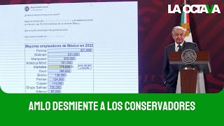 AMLO DESMIENTE una NOTA de la DERECHA: La CONSTRUCCIÓN OFRECE la MAYOR FUENTE de EMPLEO