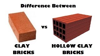 Solid Clay Bricks VS Hollow Clay Bricks