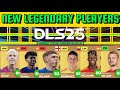 DLS 25 Update | NEW LEGENDARY PLEAYERS RATING PREDICTION FOR DLS 25!