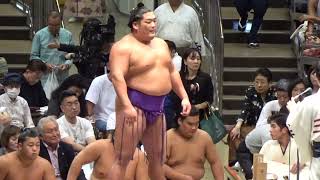 《各段優勝表彰式》十両：尊富士（伊勢ヶ浜部屋）幕下：羽出山（玉ノ井部屋）三段目：川副（伊勢ケ浜部屋）、序二段：清水海（境川部屋）序ノ口：豪聖山（武隈部屋）【大相撲令和6年9月場所】2024/9/22