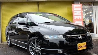 【オデッセイ中古車　動画】2.4アブソルート　ハーフレザー　電動格納サードシート　クルーズコントロール　格安中古車　埼玉県ふじみ野市