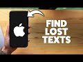 How To Find Recently Deleted Messages On iPhone 2026 (Step-By-Step Tutorial)