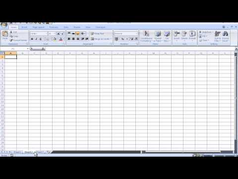 Introduction to Microsoft Excel 2007 for Absolute Beginners Introduction to Microsoft Excel 2007 for Absolute Beginners