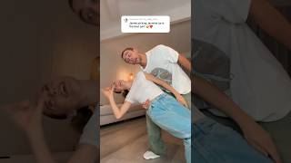 CAN’T BELIEVE SHE GOT IT ON THE SPOT! 🤯😂 - #dance #trend #viral #funny #couple #shorts