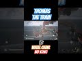 Thomas the train vs wheel chair wu kong  crazy mod 😂 #trending #blackmyth#funny  #wukong#viral#meme