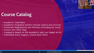 Course Catalog