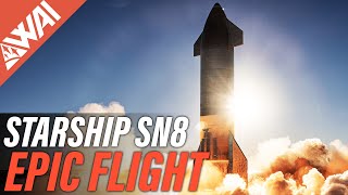 139 | SpaceX Starship SN8 Epic Flight - Complete & Detailed 12.5 km Testflight Recap!